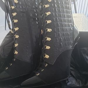 Stiletto heel boots